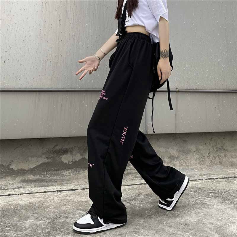 Quần Jogger Nữ YOUTH Dây Rút Chân Chất Nỉ Co Giãn Tốt Phong Cách Trẻ Trung Mặc Đẹp Dễ Phối Đồ [NEW UNISEX]