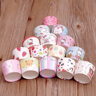 Lốc 50c Cup giấy cứng 5cm (nhiều mẫu)