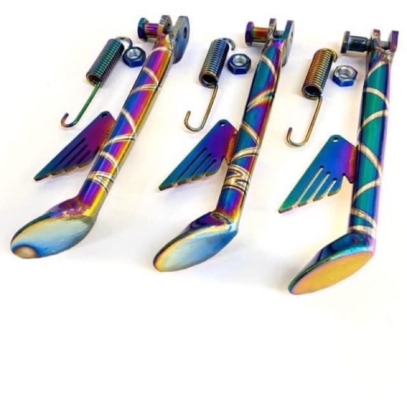 Chân chống cánh chim Titan 7 màu gắn thông dụng các dòng xe máy