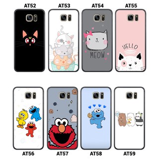 Ốp lưng Samsung in hình mèo cute cho Samsung Note 5 - S6 - S6 Edge S7 - S7 Edge