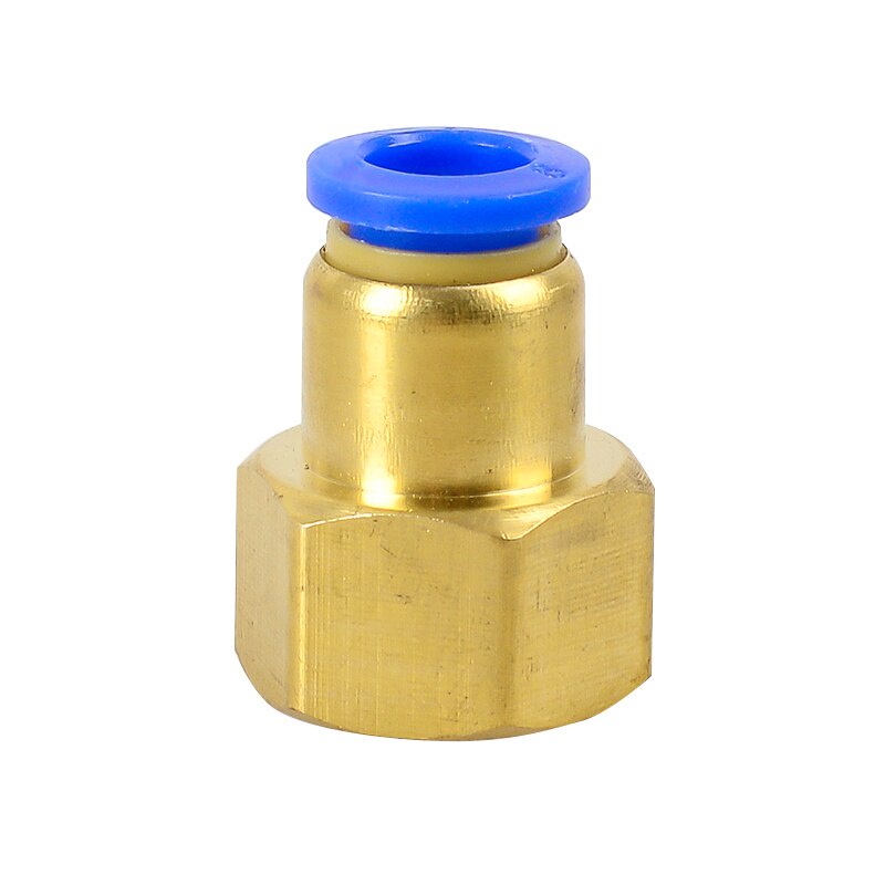 Đầu nối ống hơi, khí nén, phun sương ren trong 17mm ra dây 8