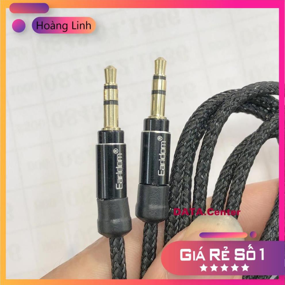 Dây cáp nối điện thoại vào loa hai đầu 3.5mm dài 1.5M Hãng Eardom 04