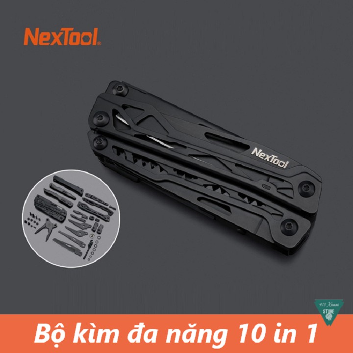 Bộ dụng cụ đa năng 10 trong 1 Xiaomi Nextool KT5024 - Bộ kìm đa năng Xiaomi Nextool KT5024