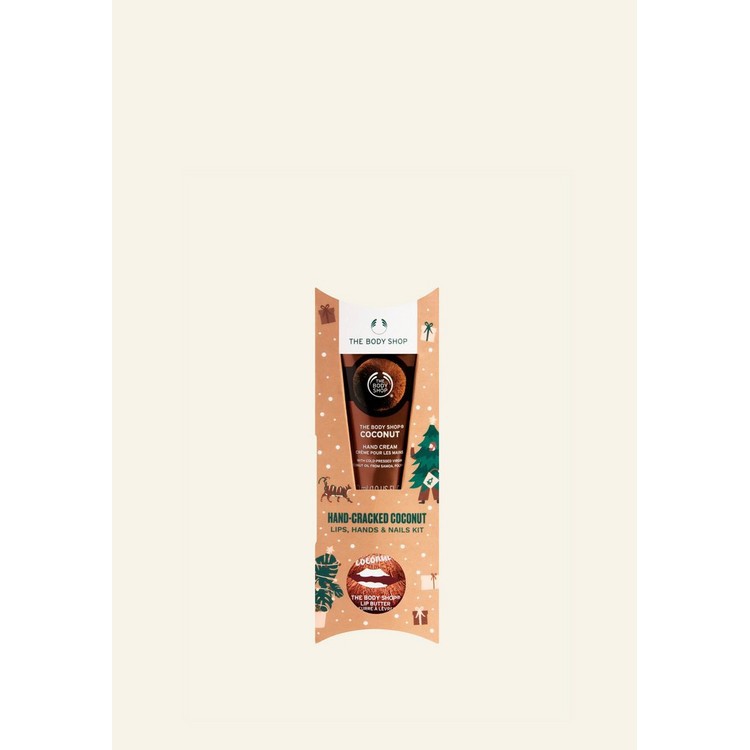 Bill ĐỨC SĂN SALE - Set Kem dưỡng tay + dưỡng môi The Bodyshop