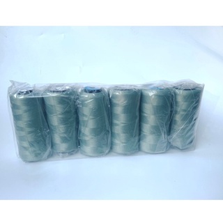 [CHỈ TƠ VẮT SỔ 5000M] VỈ 6 CUỘN - Màu Ghi