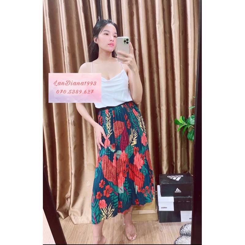 Chân váy hoa ❣️chân váy hoạ tiết ❣️chân váy xếp ly | BigBuy360 - bigbuy360.vn