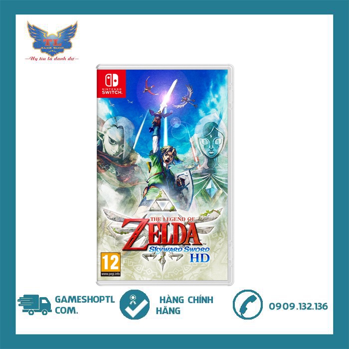 Đĩa Game The Legend of Zelda: Skyward Sword HD Cho Máy Nintendo Switch