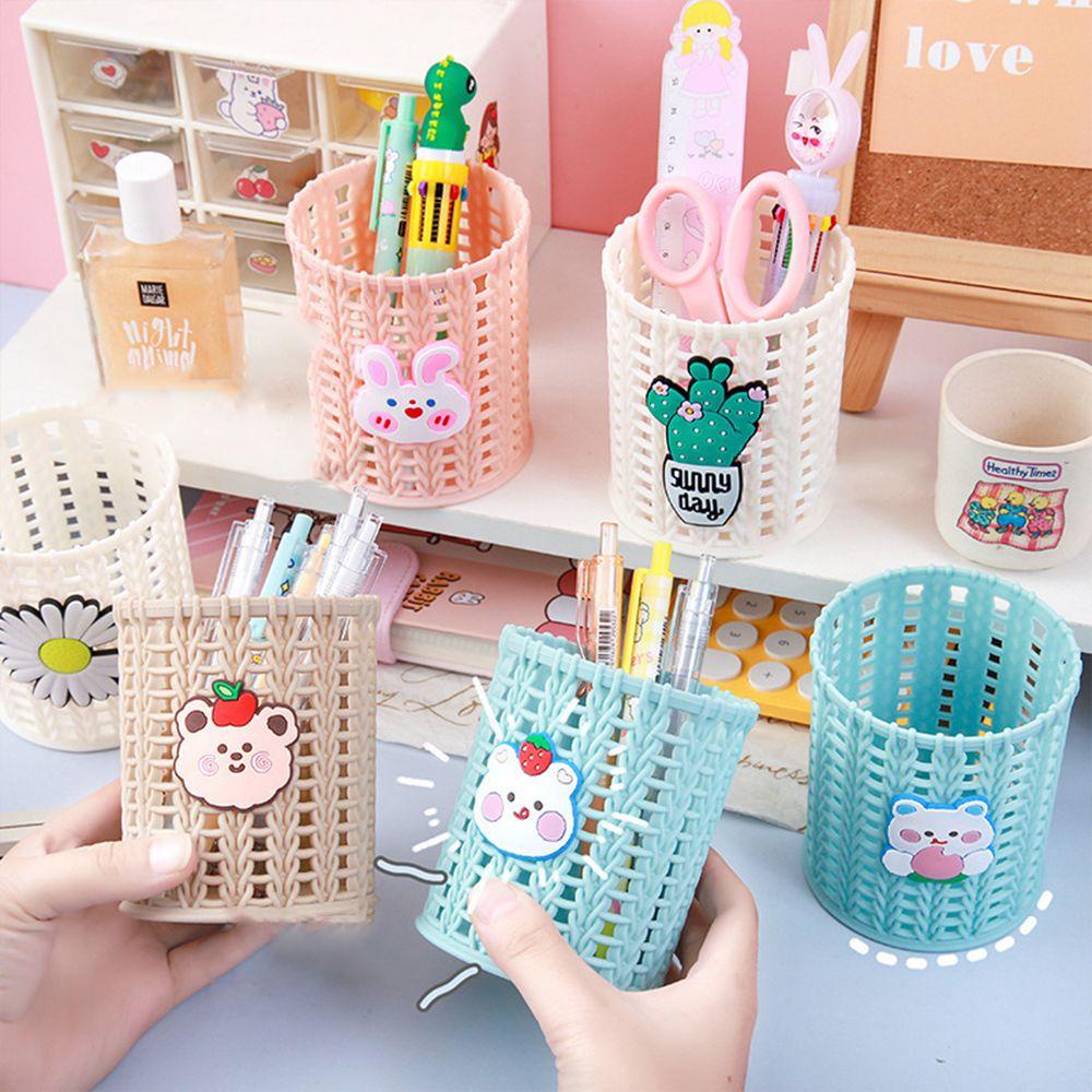 PISTA Hộp Đựng Bút / Cọ Trang Điểm Để Bàn Mới