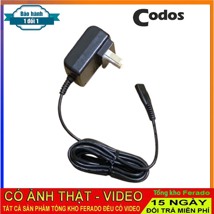 Sạc tông đơ codos 5v-1A mới nhất cho thợ