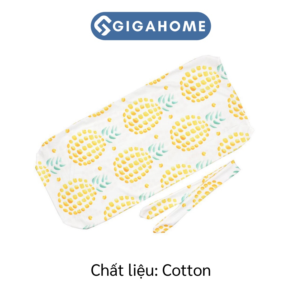 Nhộng Chũn Ủ Kén Tặng Kèm Băng Đô GIGAHOME Cho Trẻ Sơ Sinh Giúp Bé Dễ Ngủ Hơn 7193