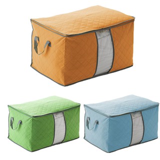 Túi Vải Đựng Chăn Màn, Quần Áo Size 60x42x35cm, Có Màng Than Hoạt Tính Chống Ẩm Mốc