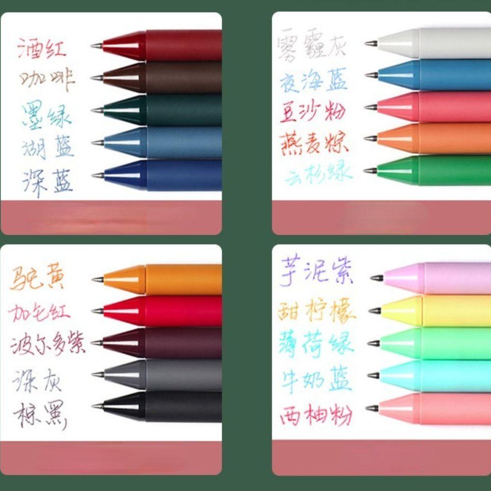 Bút Mực Gel Ngòi 0.5mm Đa Năng Phong Cách Retro