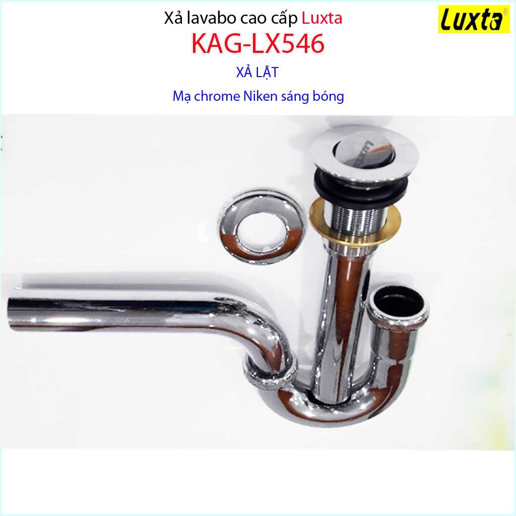 Xả lavabo Luxta KAG-LX546, bộ xả lavabo lật chậu lavabo sứ thoát nhanh sử dụng tốt