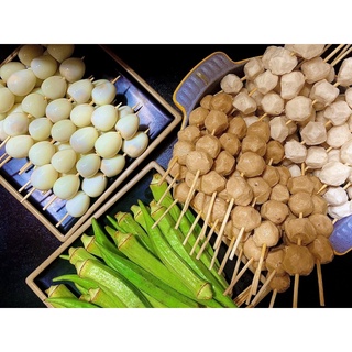 Cá viên,bò viên,trứng cút chiên(HOẢ TỐC)