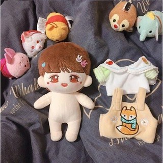 CÓ SẴN DOLL EXO MILKY SUHO IDOL KPOP 20CM FULL SET FANSITE