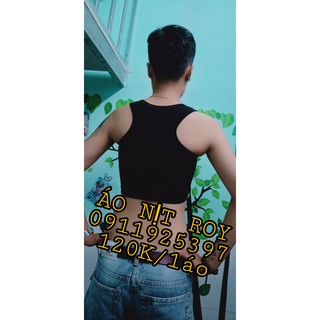 ÁO NỊT BA LỖ NGẮN CÓ VIỀN