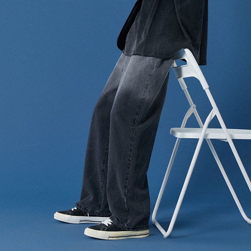 Quần baggy nam jean ống suông rộng TDSHOPNT dáng đứng vải bò jeans cao cấp top xu hướng 2022