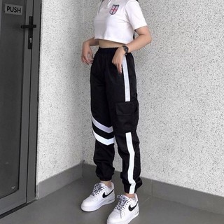 [FREESHIP+ẢNH THẬT] Quần Jogger dù phản quang unisex siêu hot - SP1