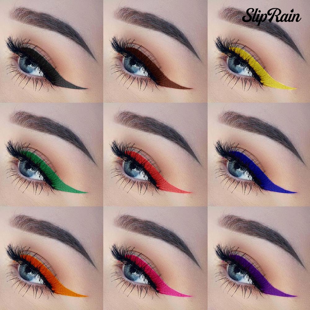 (Hàng Mới Về) Bút Kẻ Mắt Qibest 12 Màu Tùy Chọn Nhanh Khô Không Nhòe Tiện Dụng | BigBuy360 - bigbuy360.vn