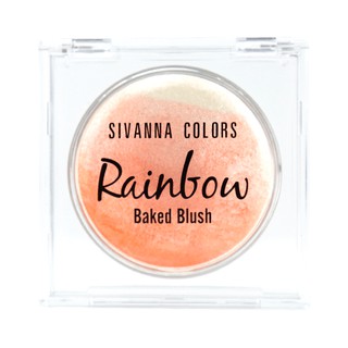 Phấn má hồng Sivanna Colors Rainbow Baked Blush HF370