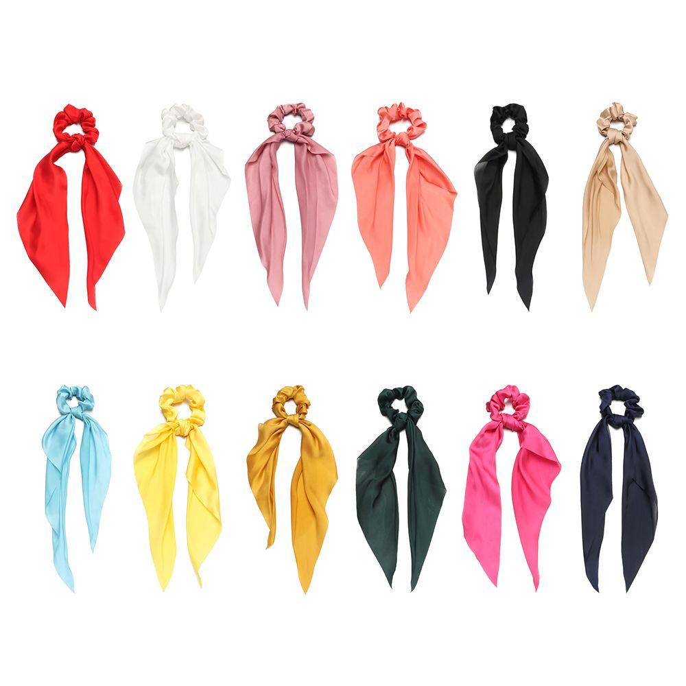 Dây Buộc Tóc Ruy Băng Dài Thắt Nơ Thời Trang