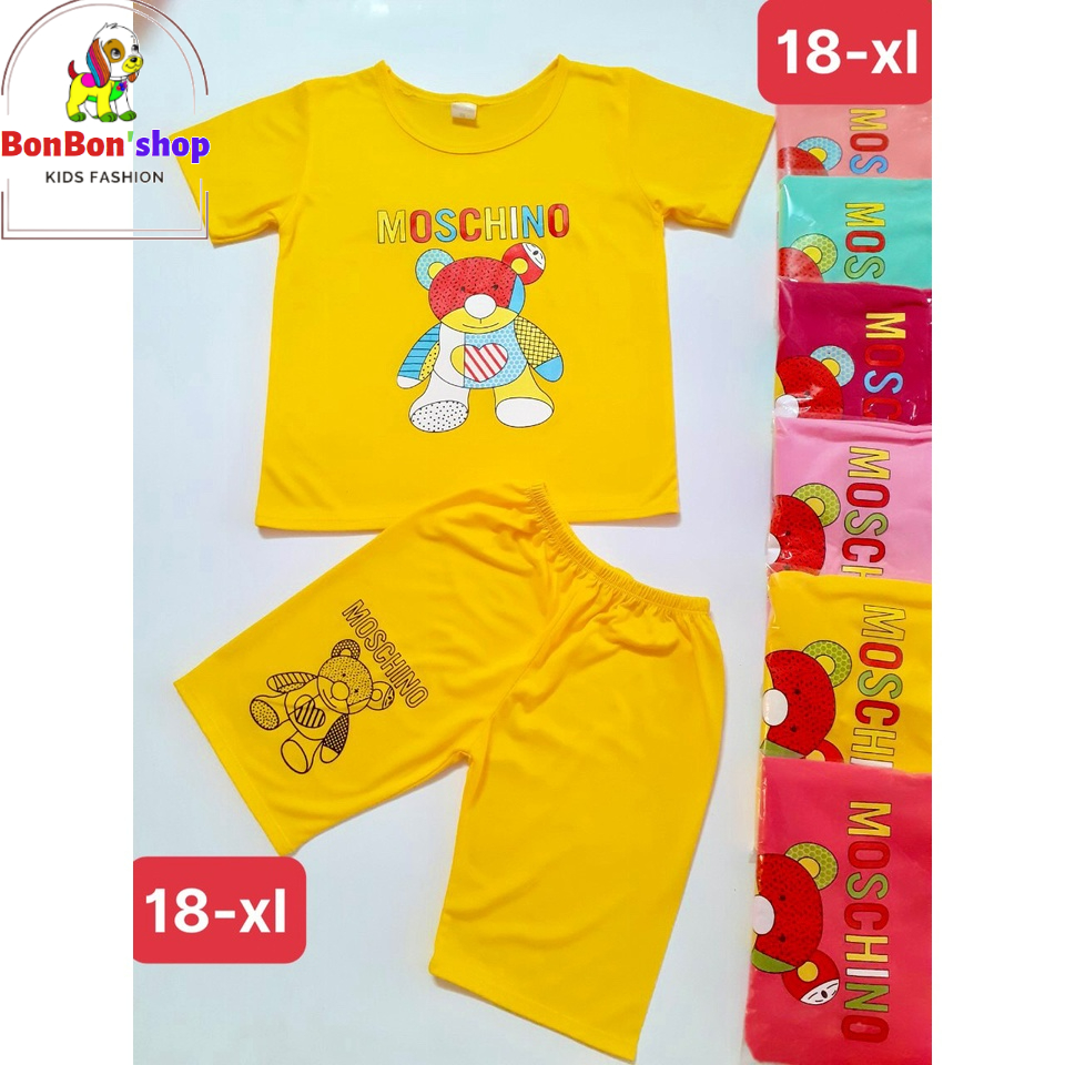 Bộ Đồ Lửng bé gái cotton (20-28Kg)chất liệu mềm mịn thoáng mát mẫu ngẫu nhiên