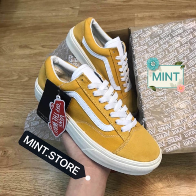 ( Video cận cảnh ) Giày Sneaker Old Skool Yellow