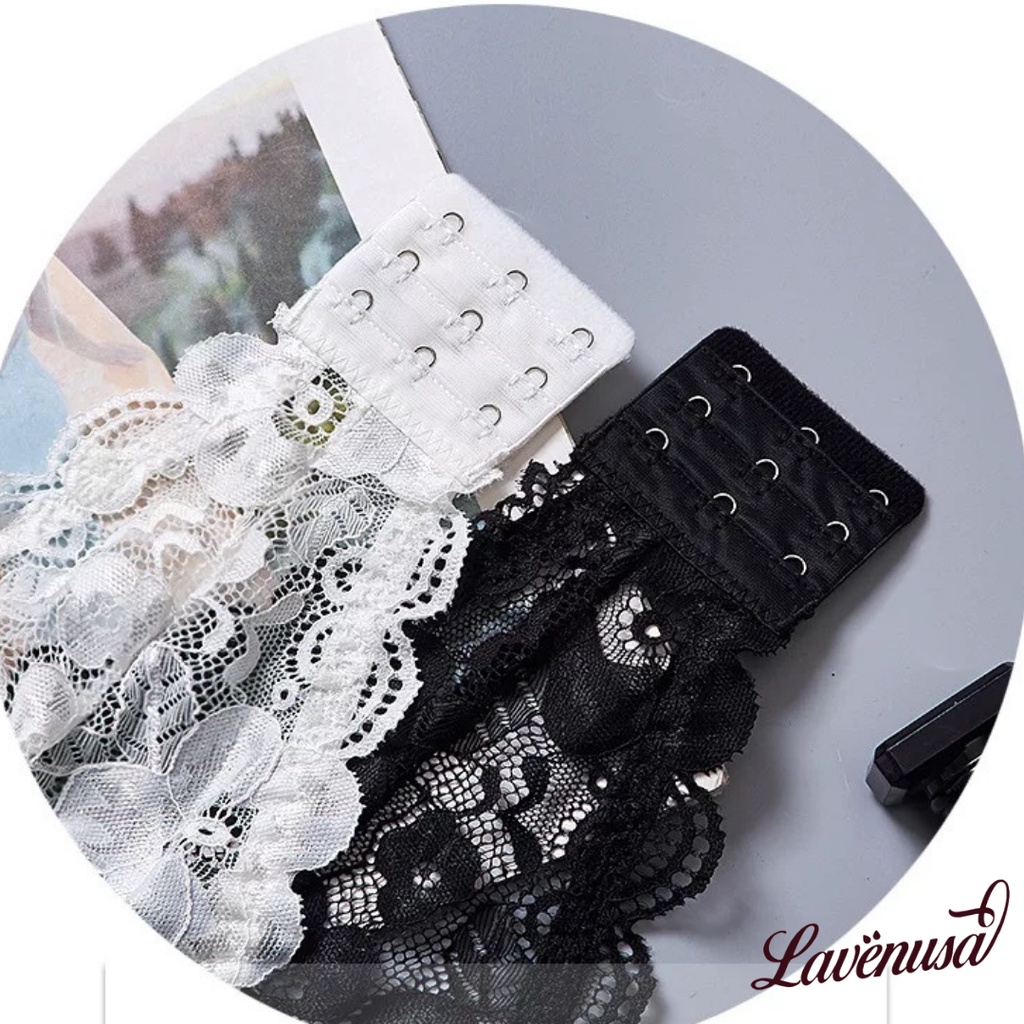 Áo bra quây ngực ren không dây đệm mỏng cài sau chống tụt LAVENUSA AL51