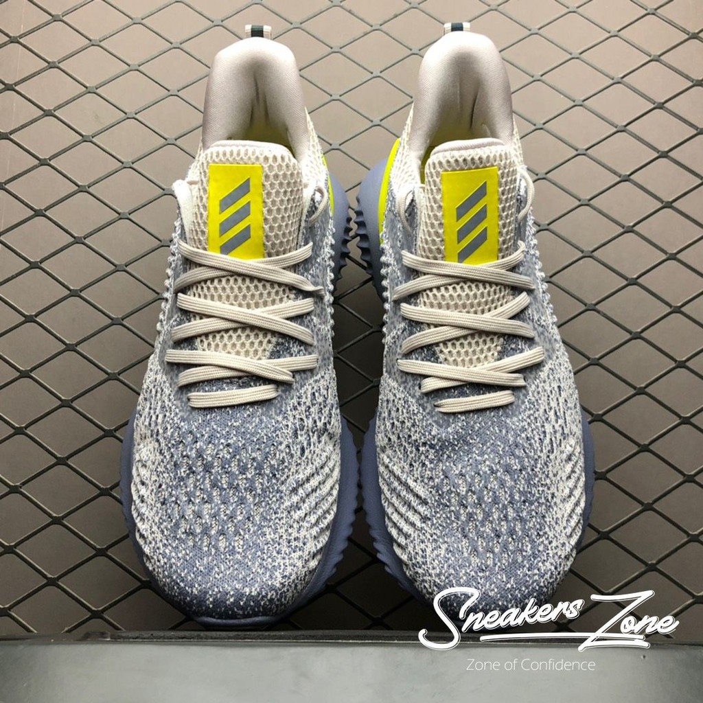 𝐑ẻ 𝐓Ế𝐓 (FREE SHIP + HỘP + QUÀ) Giày thể thao sneaker nam nữ ALPHABOUNCE Beyond 2018 Xám gót vàng ^ ; ོ , ! '