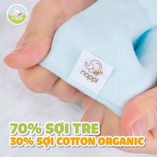 Khăn sữa Nappi chính hãng (hộp 6 cái khăn)
