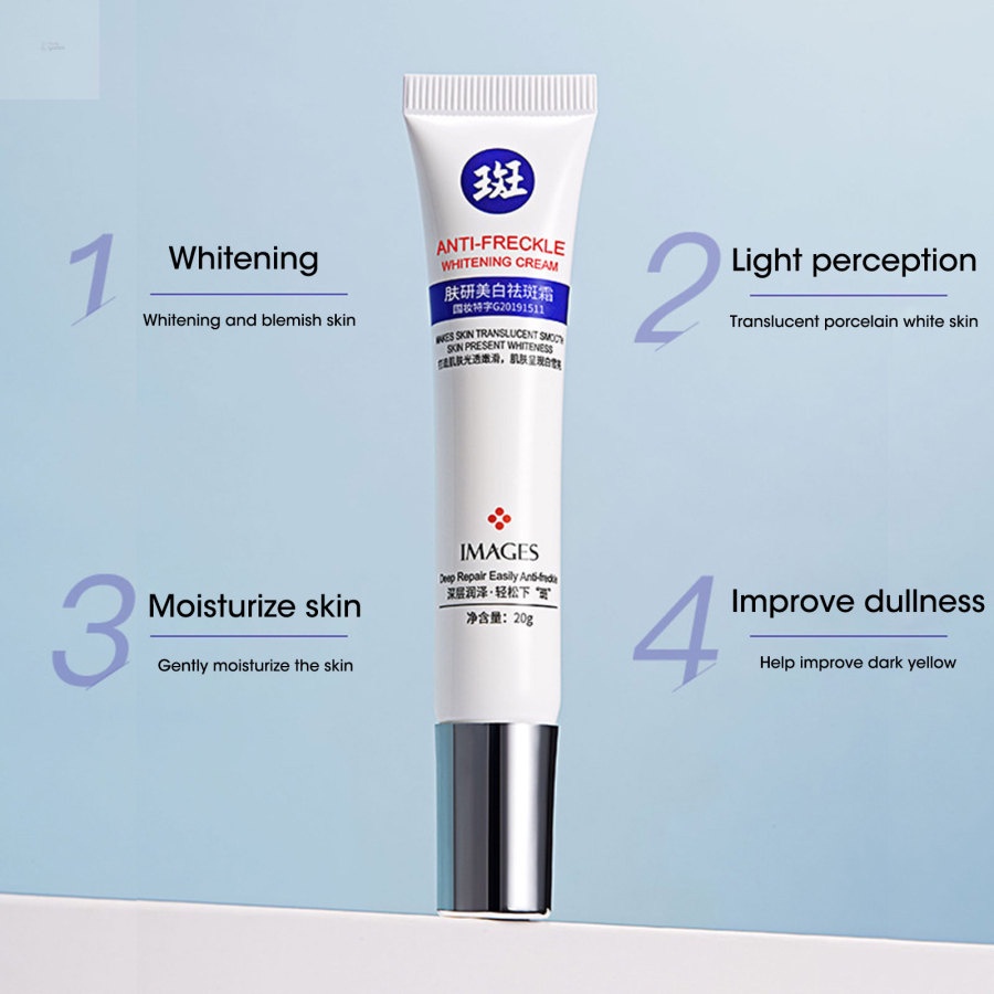 Kem hỗ trợ giảm tàn nhang 20g dưỡng ẩm làm trắng chăm sóc da