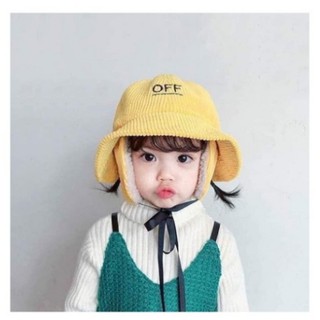 Mũ nhung kèm bịt tai giữ ấm cho bé trai bé gái