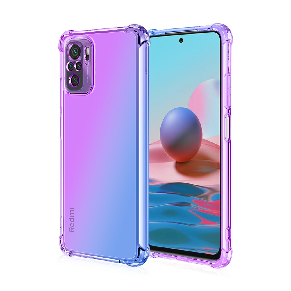 Ốp lưng Redmi Note 10 / Note 10s / Note 11 / Note 11S 4G / Note 12 / 12 4G / 12S dẻo đa sắc lồi 4 góc chống sốc
