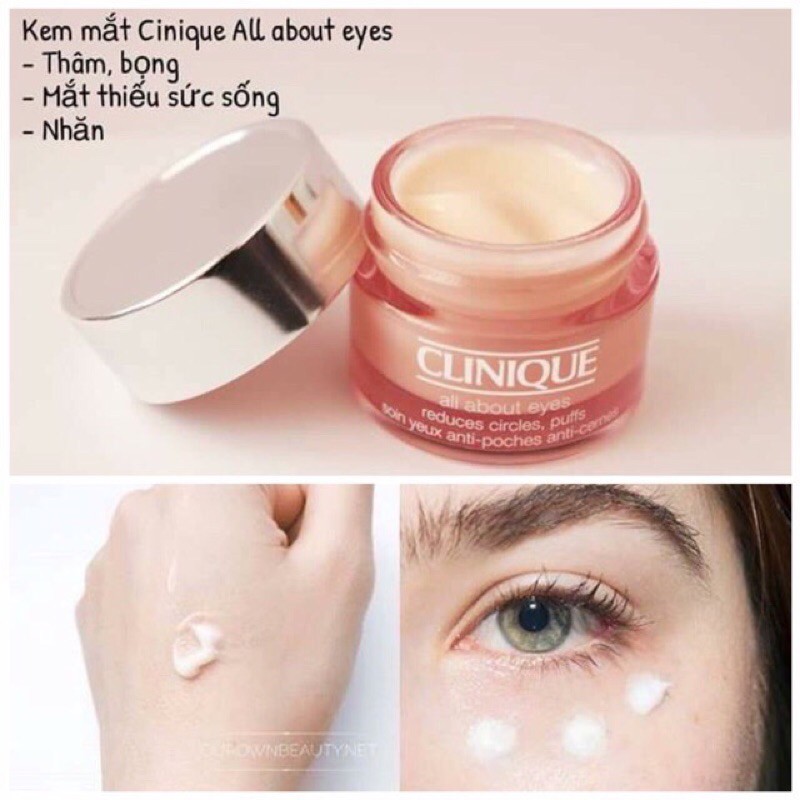 Kem Dưỡng Mắt CLINIQUE All About Eye