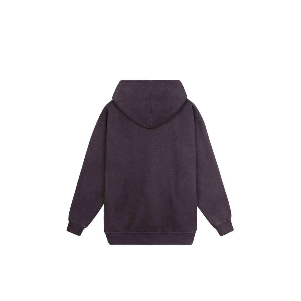 Áo Hoodie Thêu Logo Three Hundred Tỉ Mỉ Form Thoải mái Chát Liệu Nỉ Bông Màu Nâu