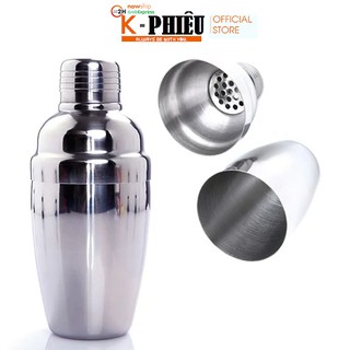 Shaker – bình lắc shaker inox 350ml kp-im028