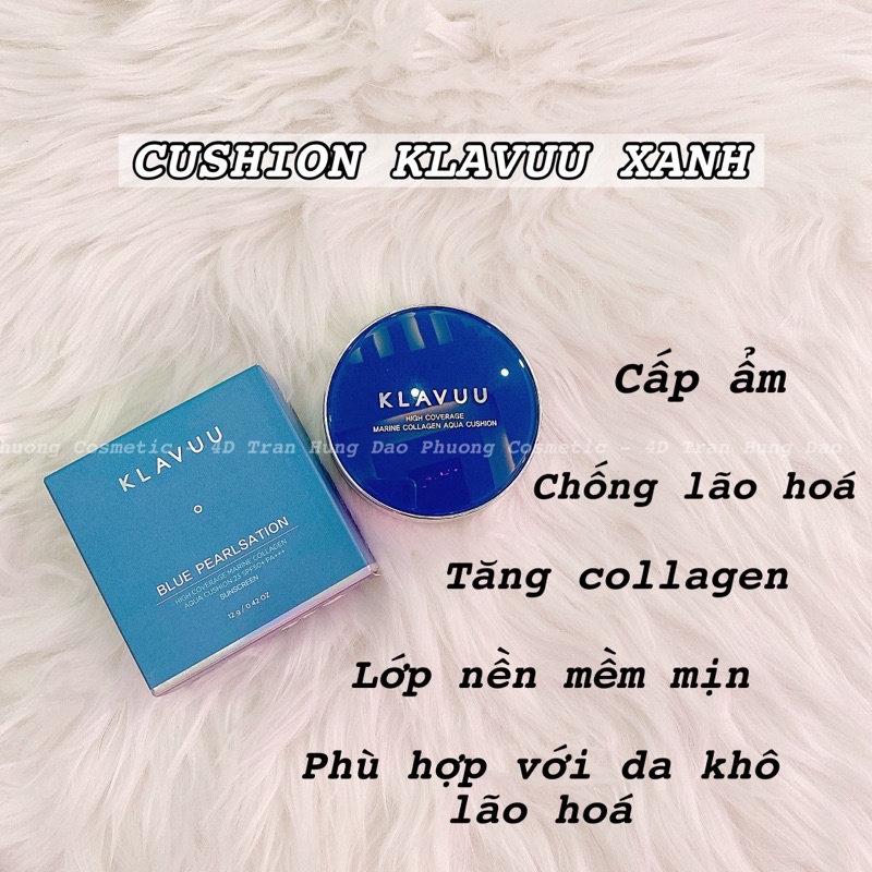 Phấn Nước KLAVUU Cushion SPF 50 PA++++