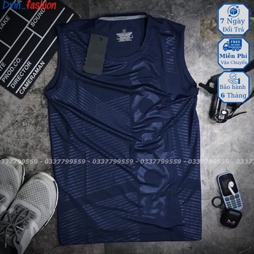 Áo Nam ba lỗ thoáng mát ,áo ba lỗ dập Dvin_fashion