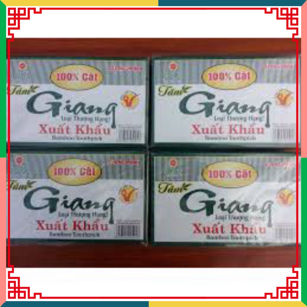 Set 10 gói Tăm Giang Cật Vip