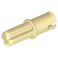 Gạch Lẻ Hàng Mới Technic, Trục 1L với chốt không có rãnh ma sát