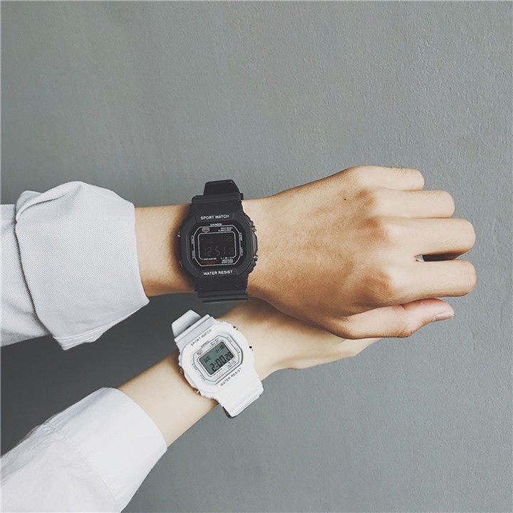 Đồng hồ điện tử SANOSI mặt vuông phong cách Unisex Bán lẻ giá sỉ