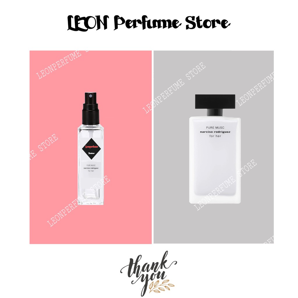 💎LEON💎Mẫu Dùng Thử ( chai xịt )  Nước Hoa Narciso Pure MUSC EDP Test (5ml/10ml/20ml)
