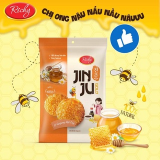 Bánh Gạo JinJu Gold hương vị Gangjang Mật ong túi 120gr