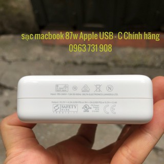 Củ sạc Apple 87w USB-C Power Adapter