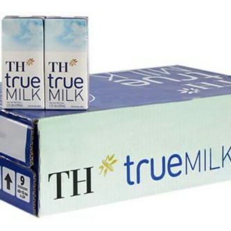 Thùng sữa tươi tiệt trùng TH True Milk Có đường hộp 180ml (48 hộp)
