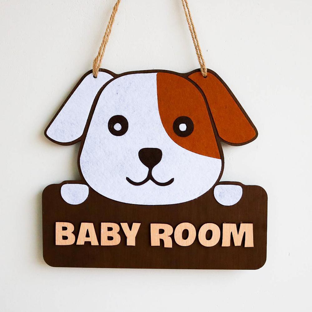 Bảng gỗ trang trí BabyRoom Siêu dễ thương