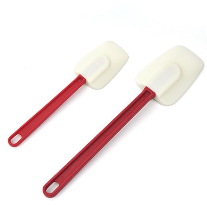 Spatula - Phới thìa silicone nấu ăn làm bánh trộn và vét bột size lớn