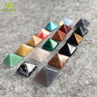 Bộ 7 Viên Đá Pha Lê Hình Kim Tự Tháp Độc Đáo