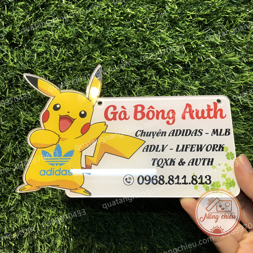 Bảng hiệu pokemon_ bảng hiệu shop giá rẻ_ bảng hiệu xinh
