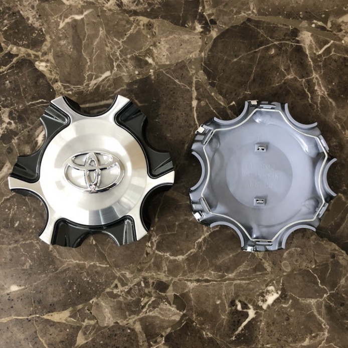 1 chiếc Logo chụp mâm, ốp lazang bánh xe ô tô Toyota Fortuner 2017, 2018, 2019, 2020 MÃ TY-503 - HÀNG CÓ SẴN